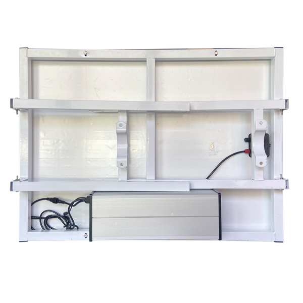 Сонячна панель для відеоспостереження з акумулятором GreenVision GV-005-100W-32Ah LP24538 фото
