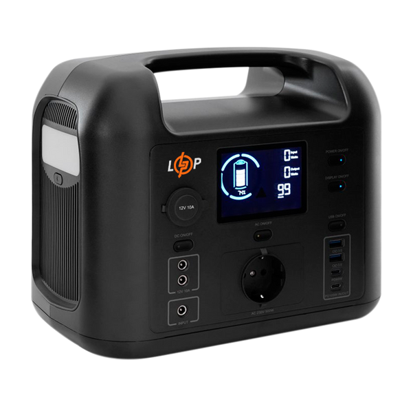 Багатофункціональна портативна зарядна станція LP CHARGER 500 (500W, 518Wh) LP20053 фото